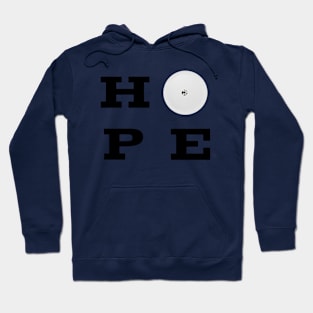 Hope Libre - Black Text Hoodie